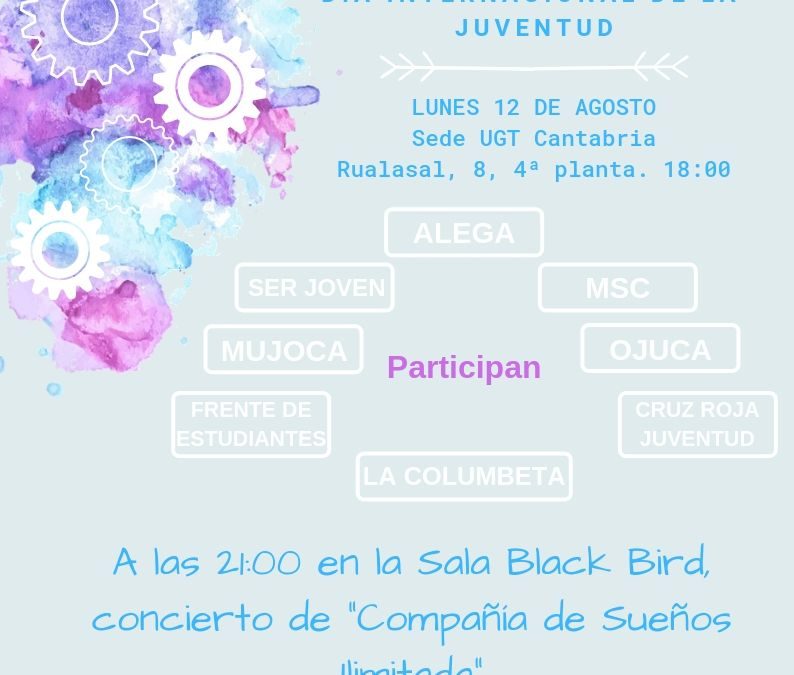 12 de agosto  «Día Internacional de la Juventud»